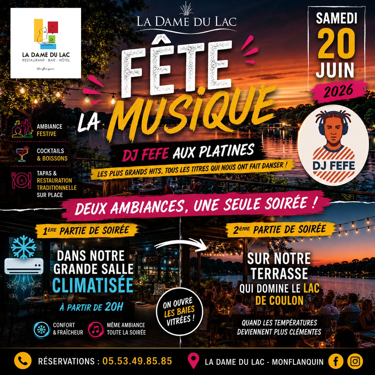 fête de la musique samedi 20 juin
